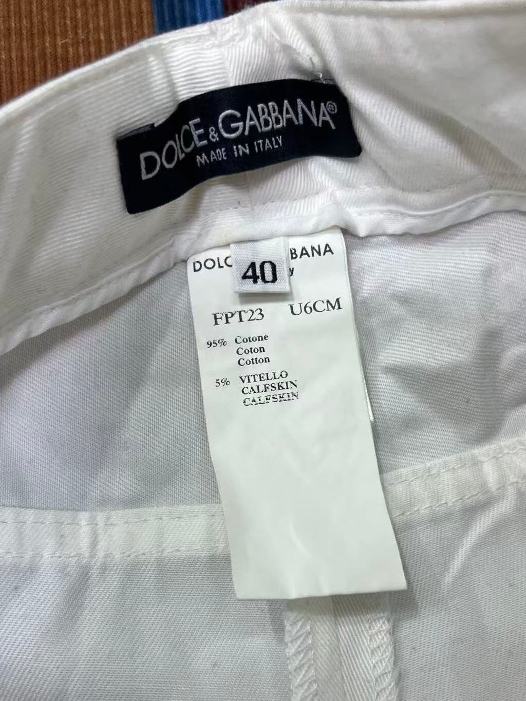 Dolce&Gabbana 03SS Sex Bondage Pants