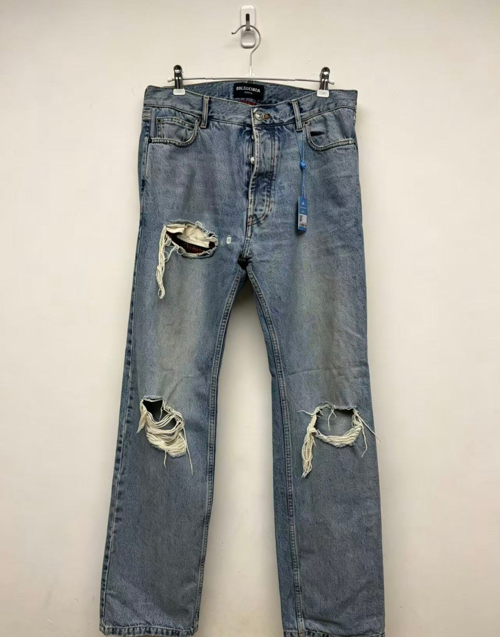 Balenciaga FW21 Destroyed Normal Jeans