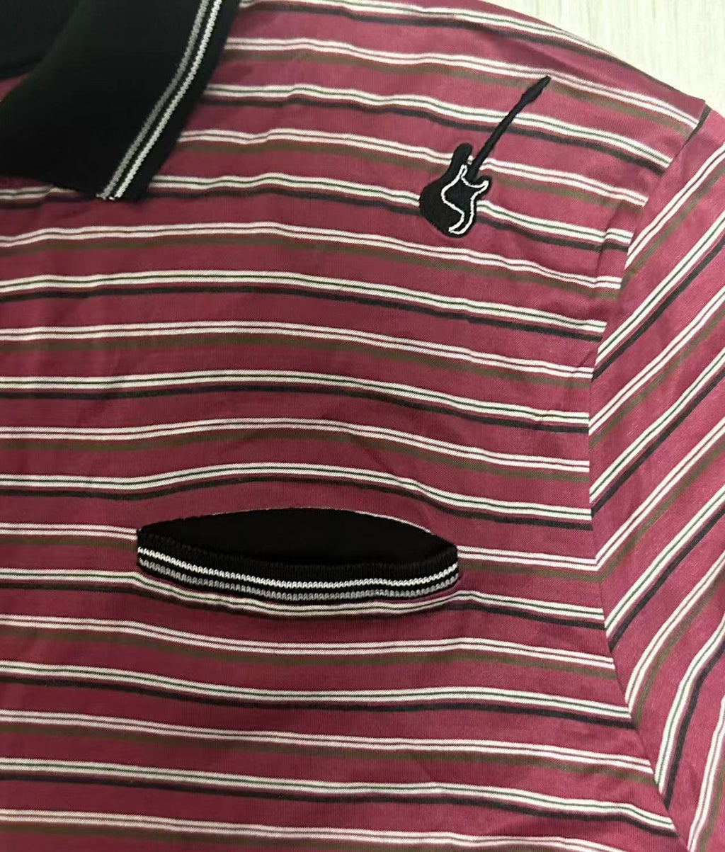 Dior Homme 05SS Guitar Polo Shirt