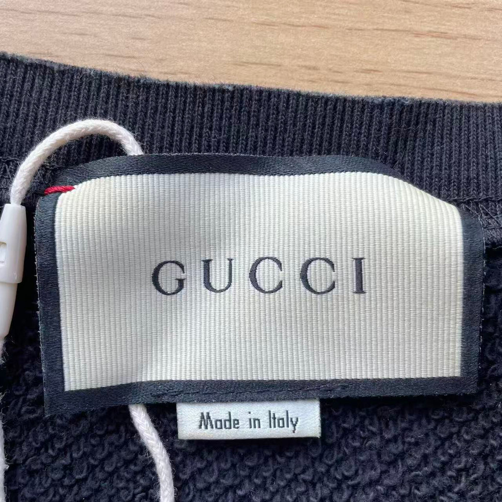 Gucci 18SS AC/DC Print Crewneck Sweatshirt