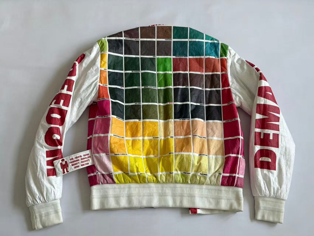 Walter Van Beirendonck 20FW W.A.R. Bomber Jacket
