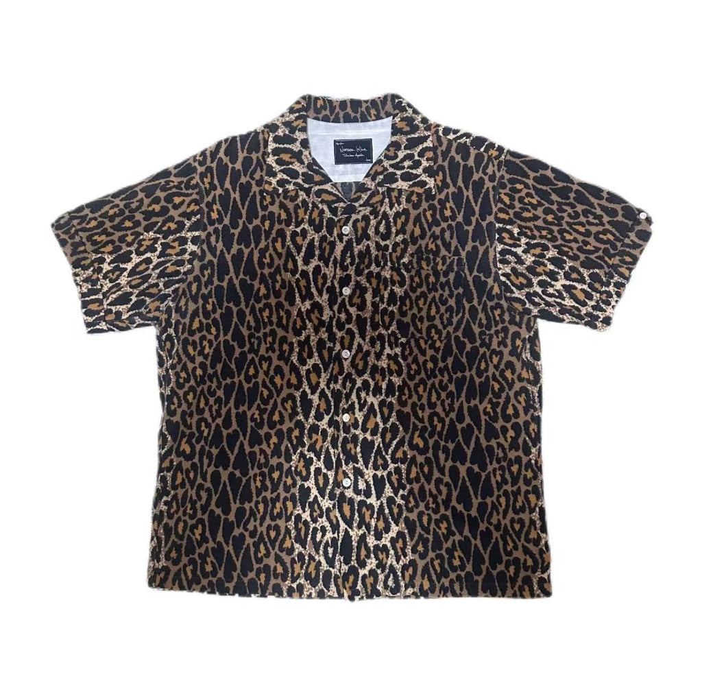 Number Nine 03AW Leopard Print Shirt
