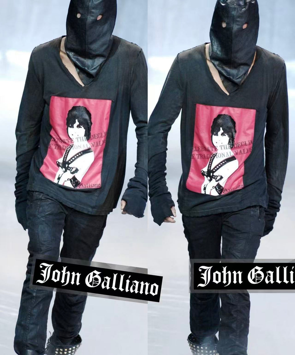 john galliano 2008fw Archive Punk Denim Pants