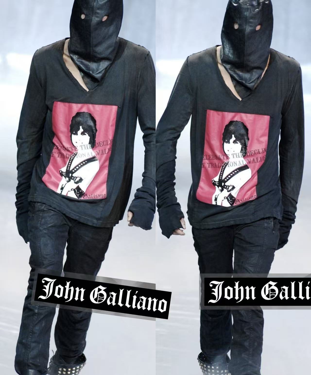 john galliano 2008fw Archive Punk Denim Pants