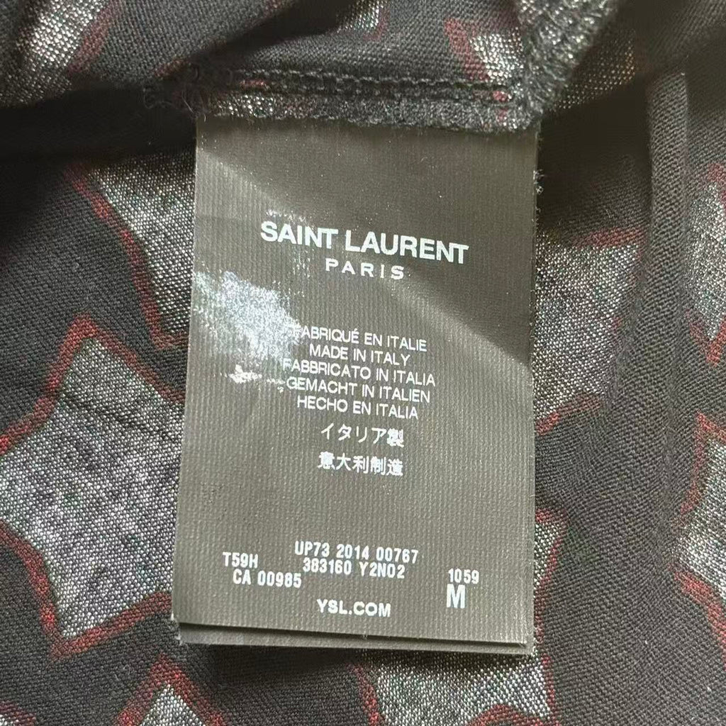 Saint Laurent 14SS Star Print Tee