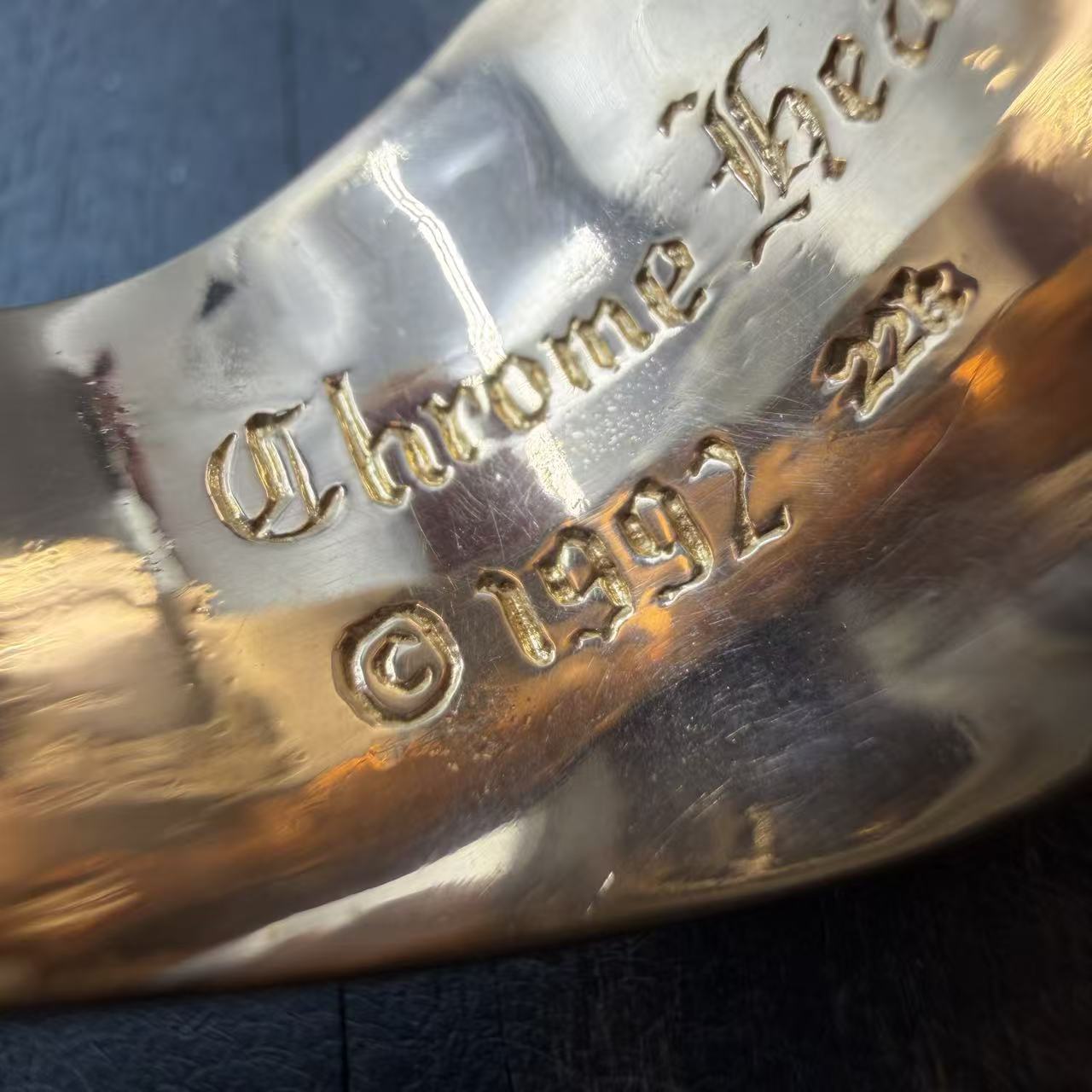 Chrome Hearts 22k Gold Keeper Ring