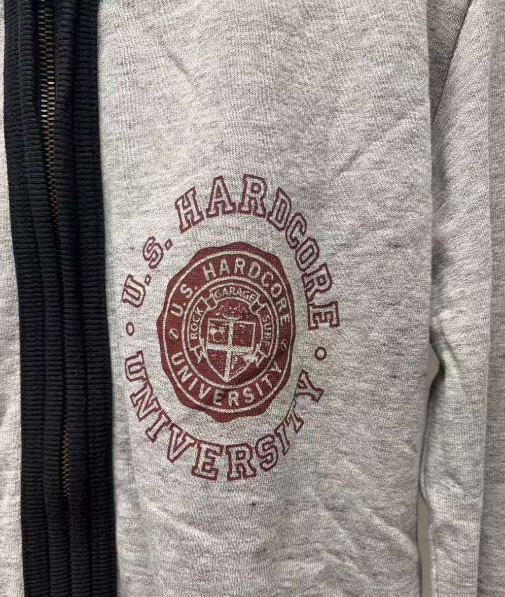 Number (N)ine AW08 Hardcore University Zip Cardigan