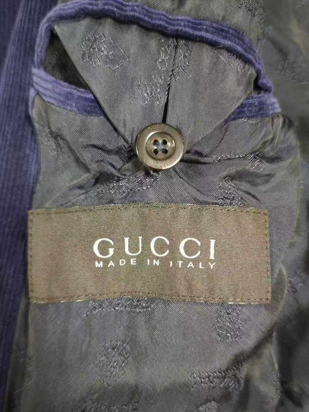 Gucci 08FW Corduroy Biker Jacket