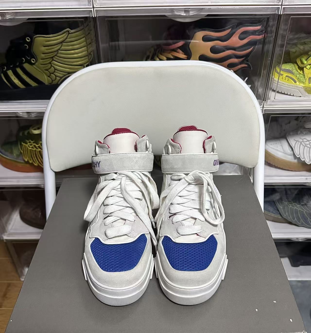 Givenchy 2015 Star Strap Tyson Hi Top Sneakers