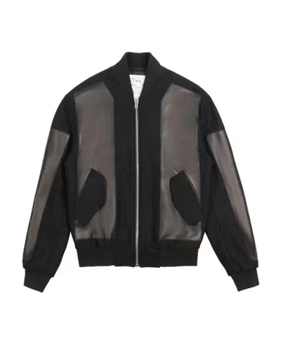 Alexander Mcqueen 2015 Leather Patchwork Jacket