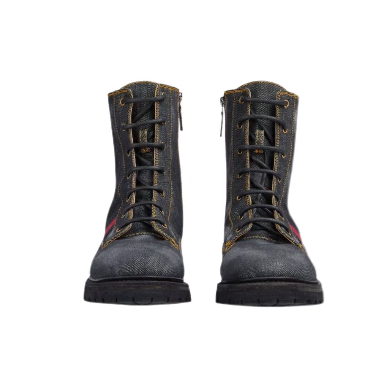 Gucci Denim Ankle Boots
