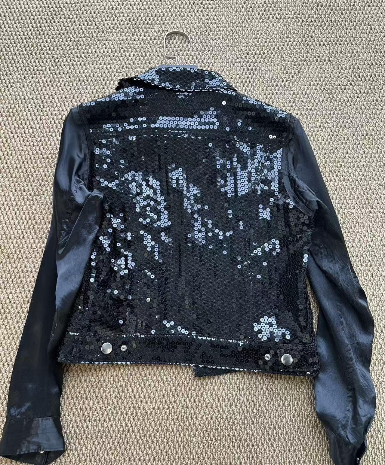 Comme des Garçons Black Sequin Jacket