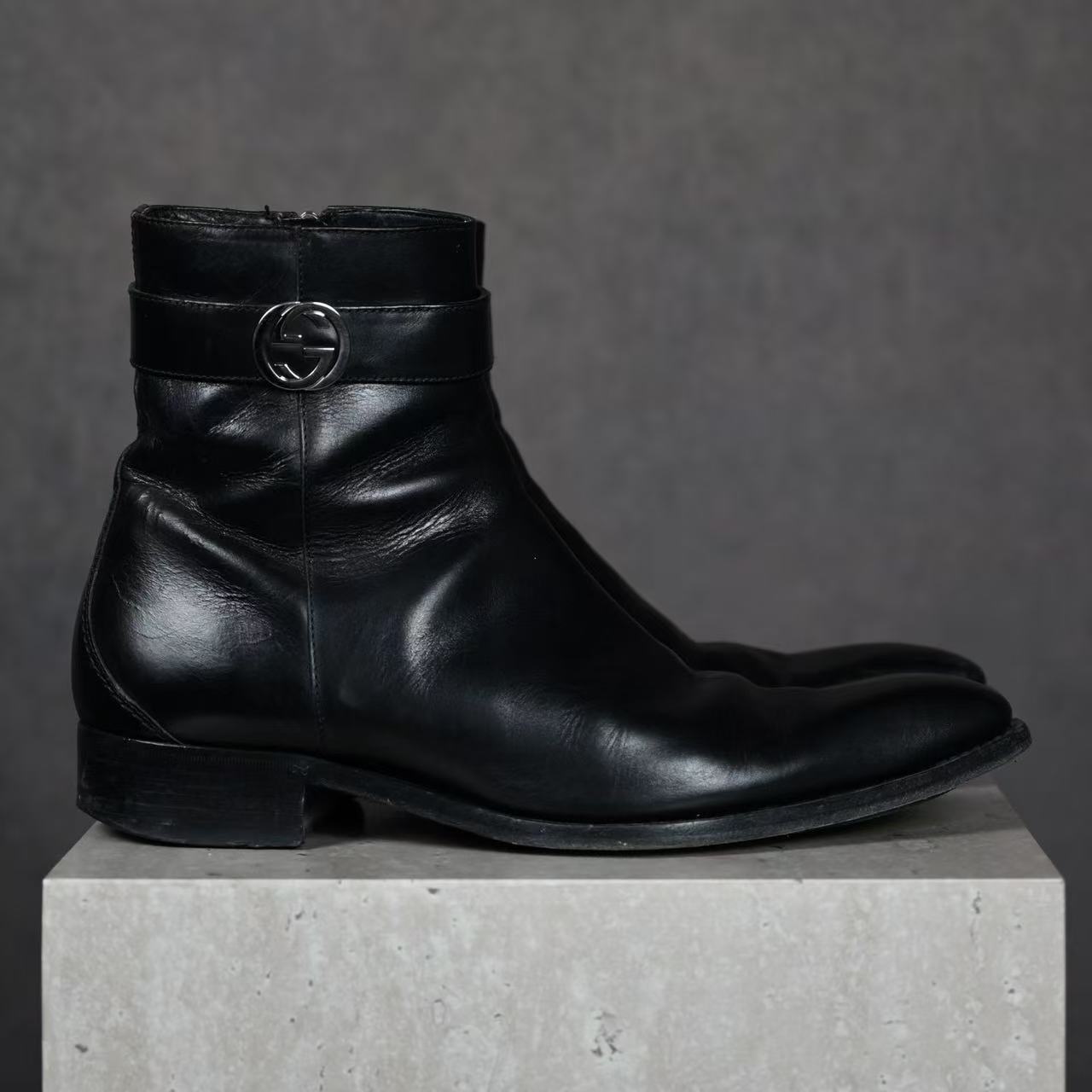 Gucci By Tom Ford Leather Boots
