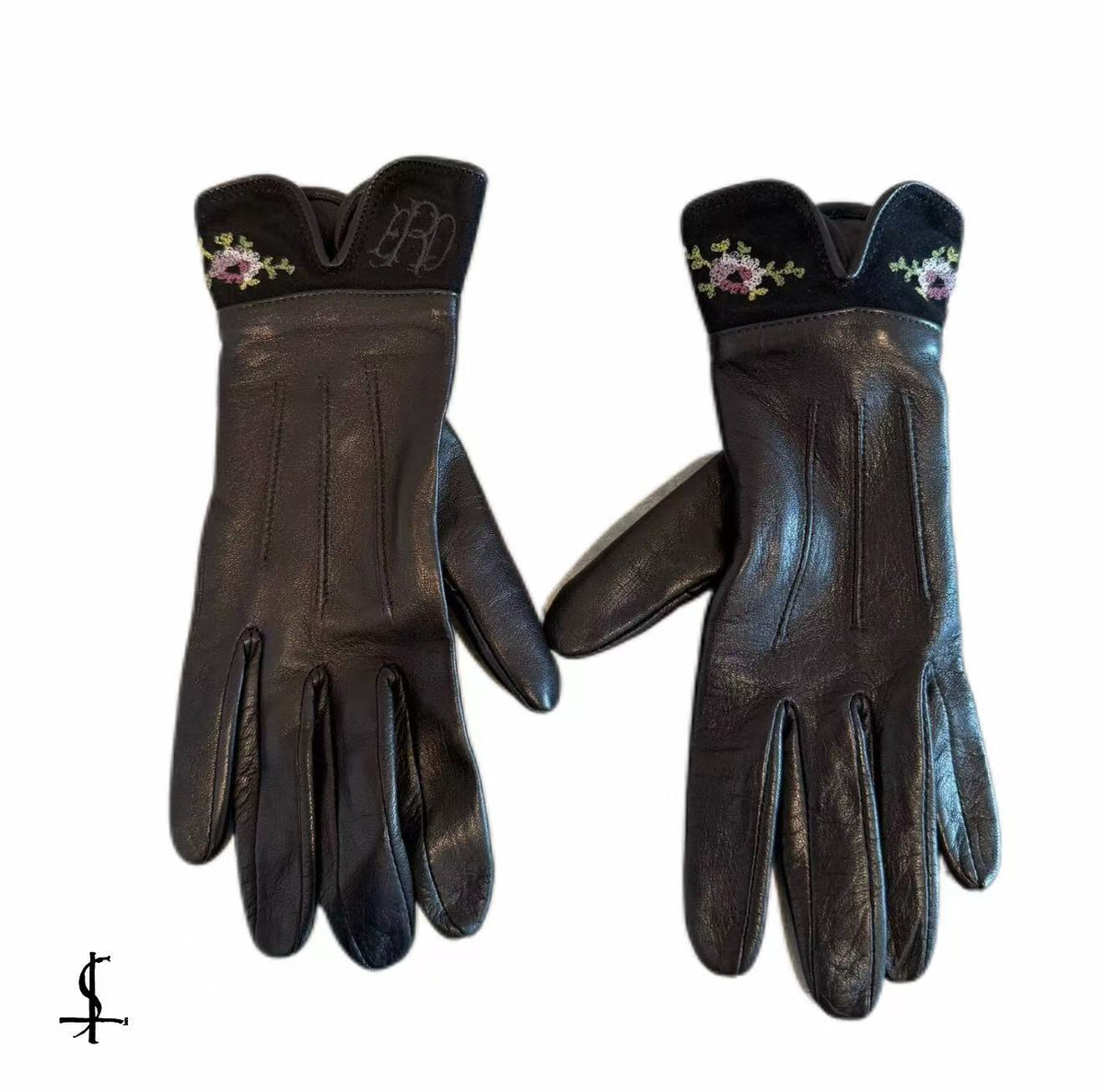 Enfants Riches Deprimes Rose Leather Gloves