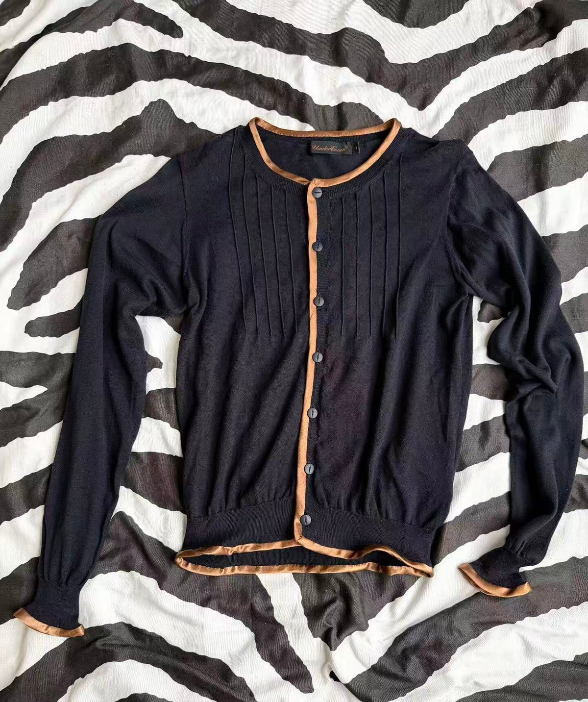 Undercover 07SS Rose knit sweater
