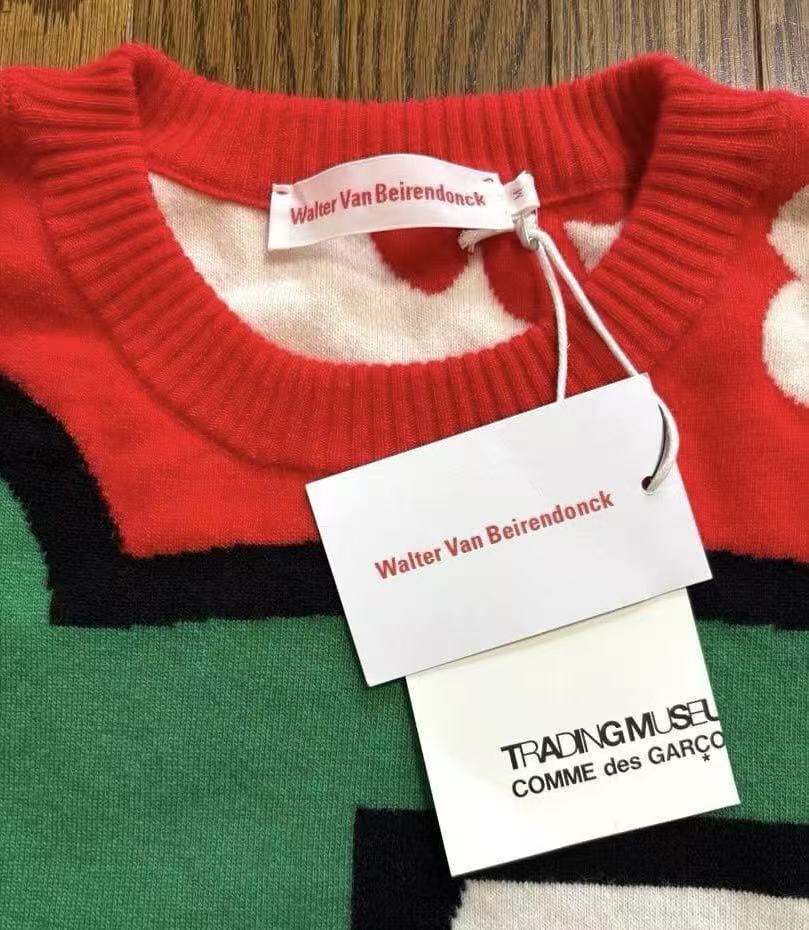 Walter Van Beirendonck 24FW Android Intarsia-Knit Sweater