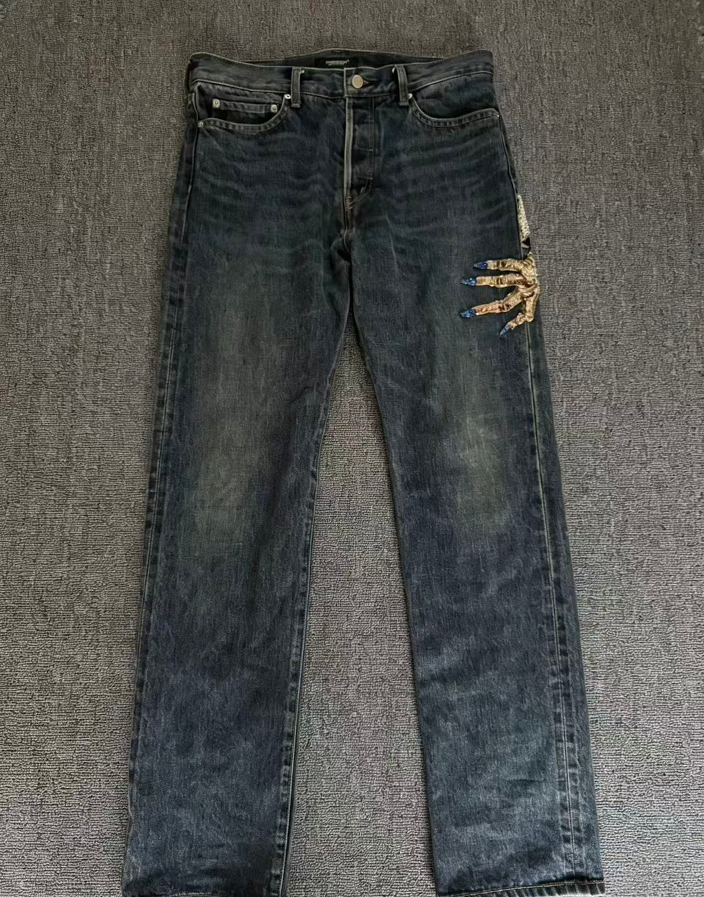 Undercover 23AW Embellished D-Hand Denim Pants