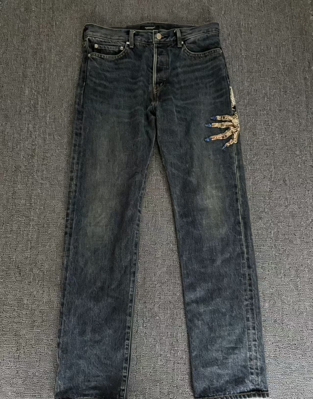 Undercover 23AW Embellished D-Hand Denim Pants