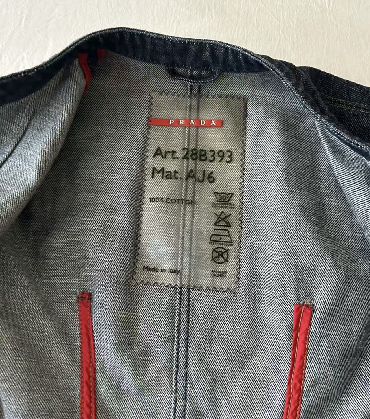 Prada Sport Vintage Denim Jacket