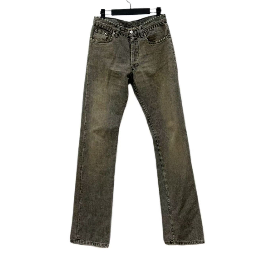 Helmut Lang 1999 Grey Sanded Denim