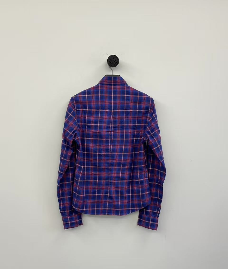 Chrome Hearts Star Patch Flannel Shirt