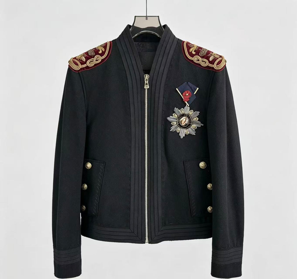 Dolce&Gabbana 12AW Military Napoleon Bomber Jacket