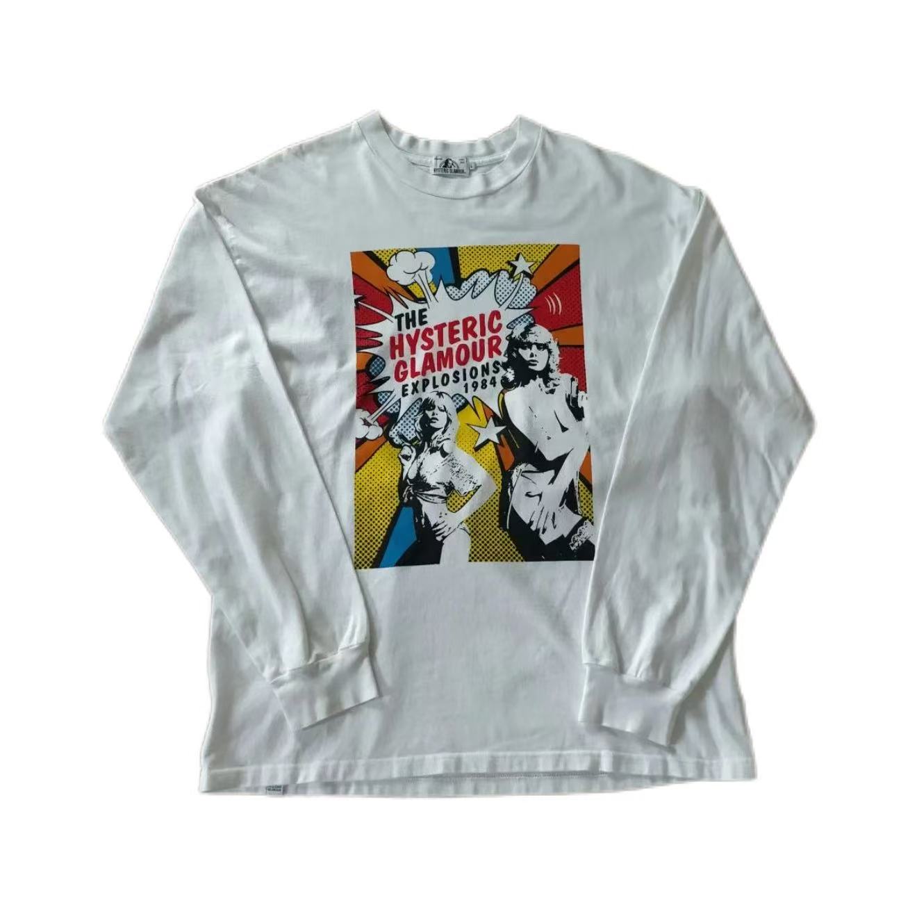 Hysteric Glamour Graphic Long Sleeve Tee