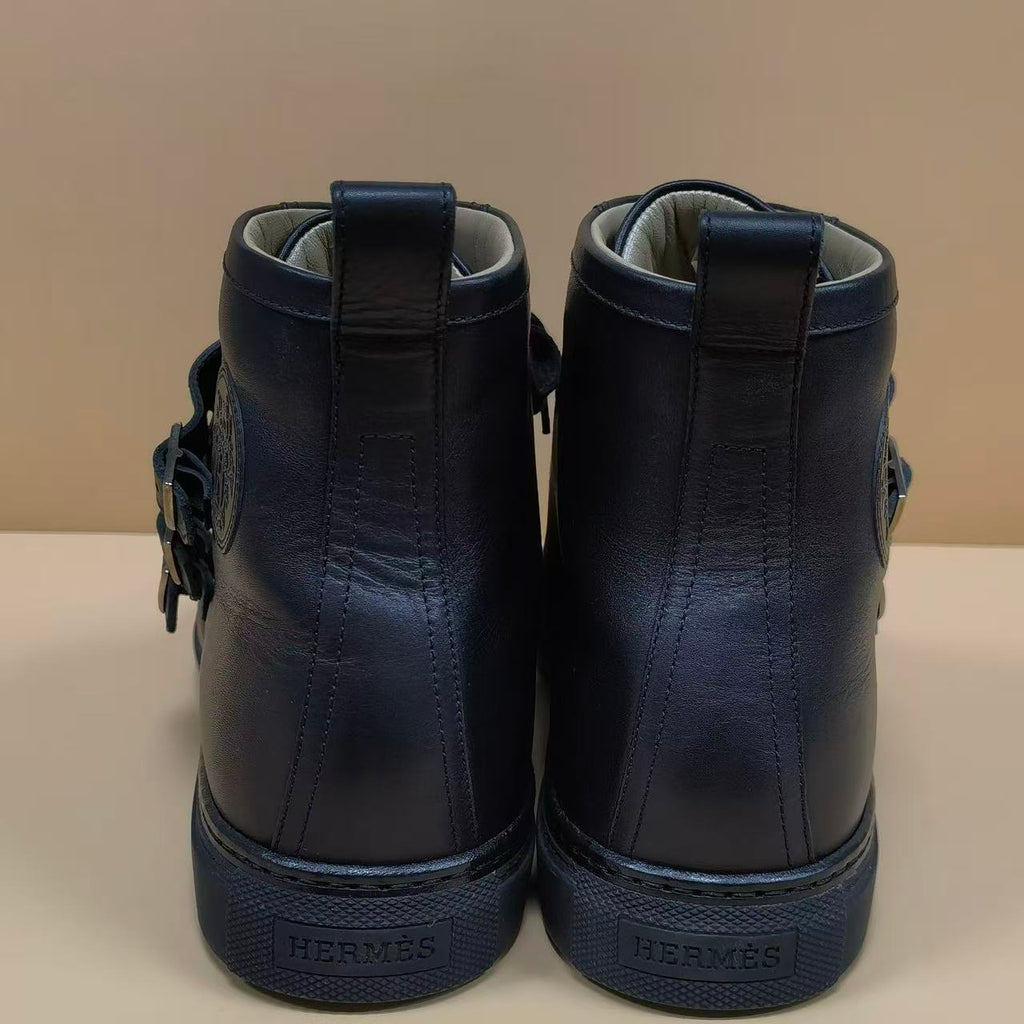 Hermes Studded Hi Top Sneakers