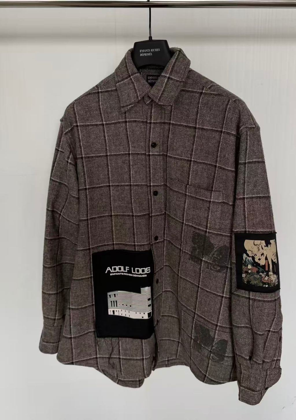 Enfants Riches Déprimés ERD AW21 Adolf Loos Patch Shirt