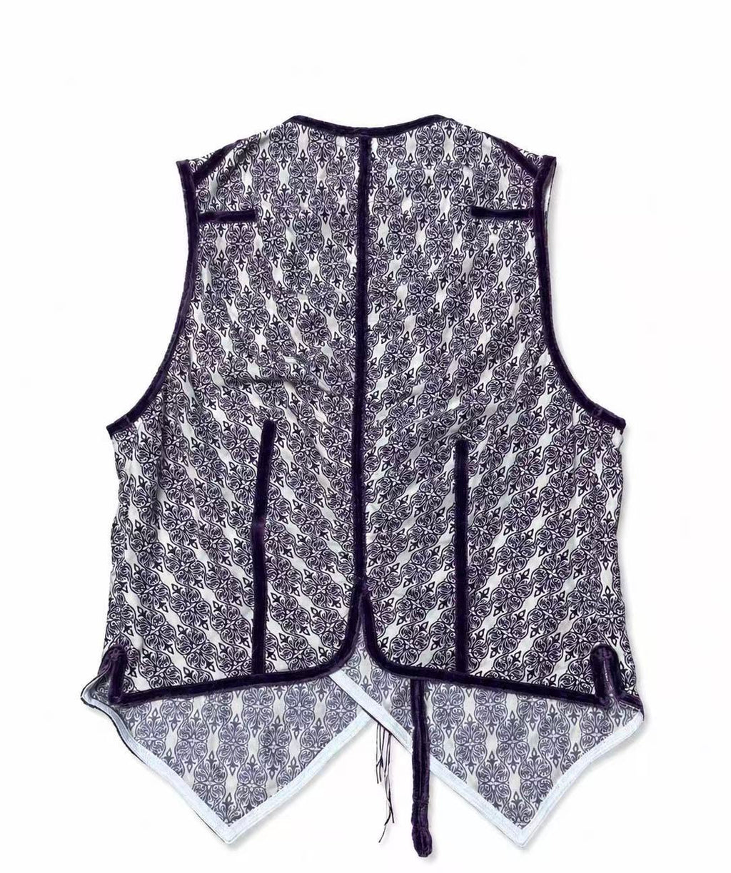 Number (N)ine AW09 “ A Closed Feeling”  Runway Piece  by Takahiro Miyashita Silk Vest