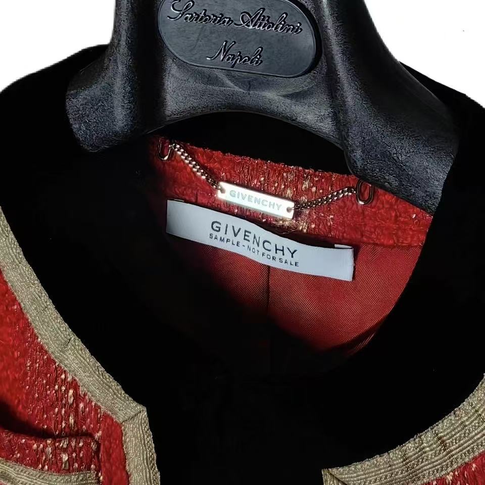 Givenchy 16AW Cropped Military Jacket