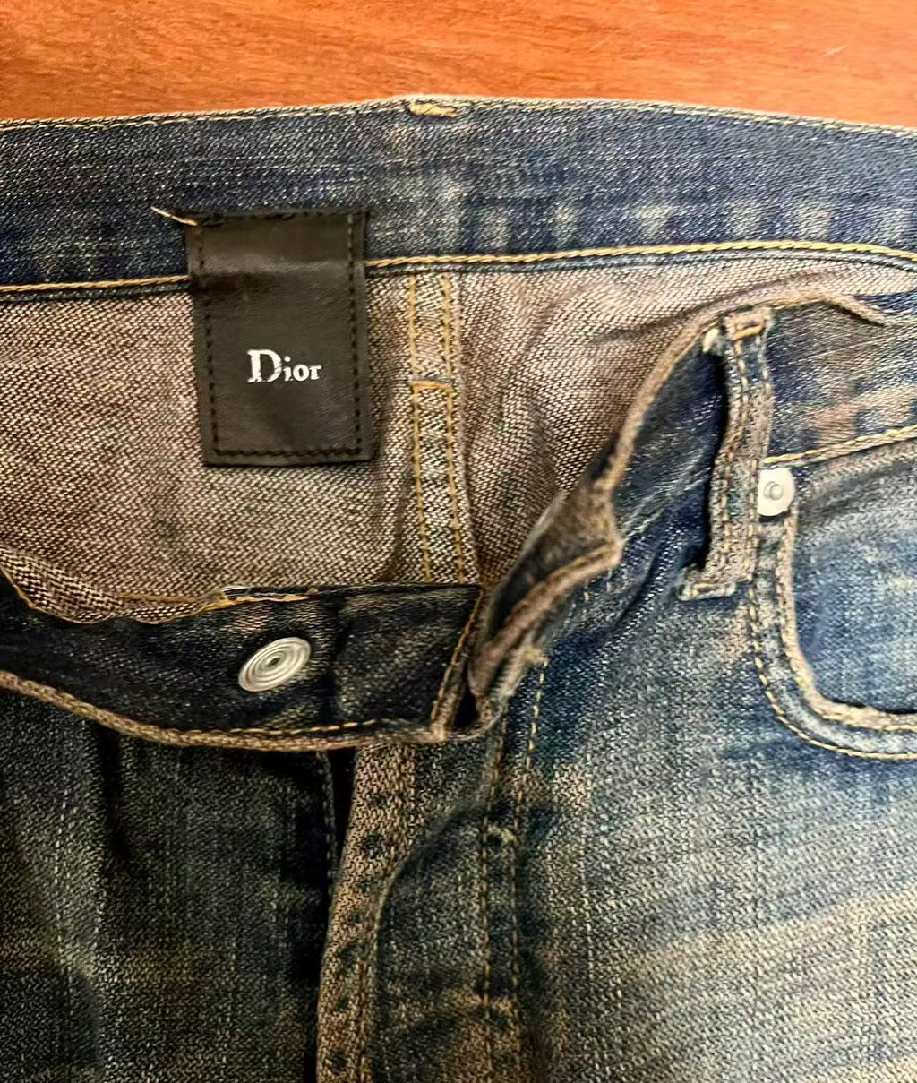 Dior Homme 04 Mud Wash Jeans