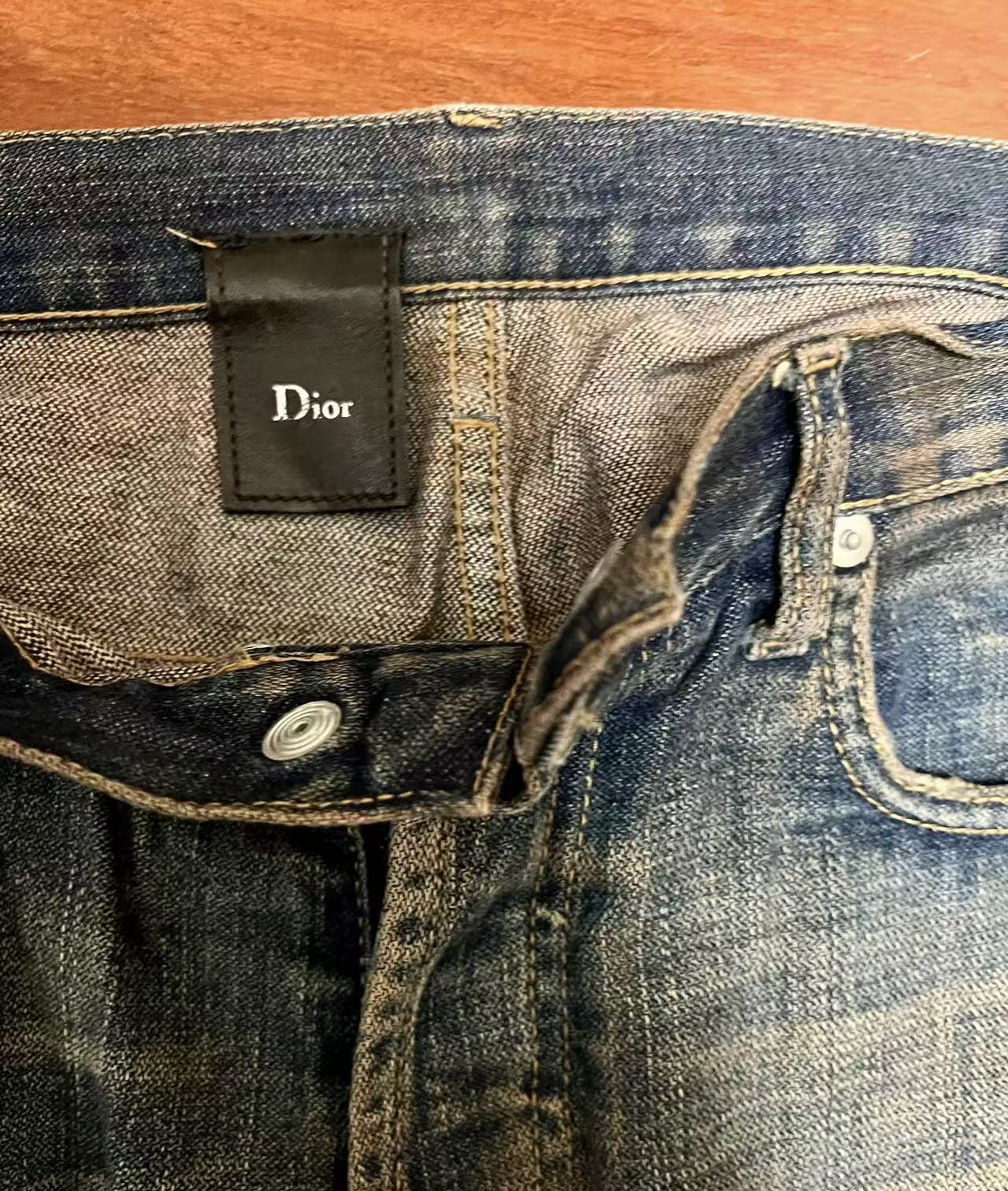 Dior Homme 04 Mud Wash Jeans