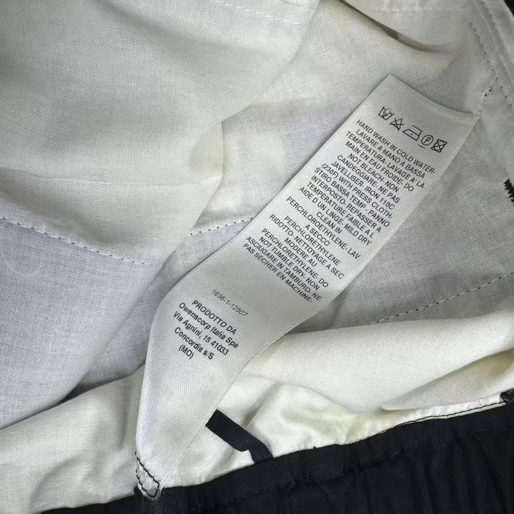 Rick Owens 19SS Babel Plaid Brushed Cotton Sweatpants