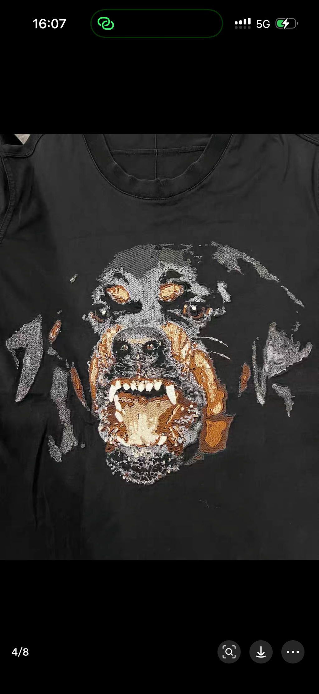Givenchy Dog tee