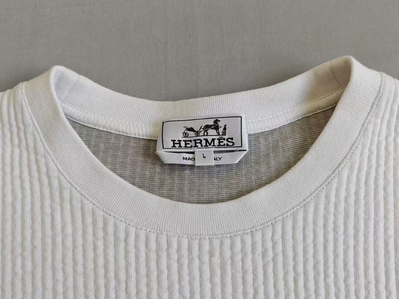 Hermes White Horse Sweatshirt