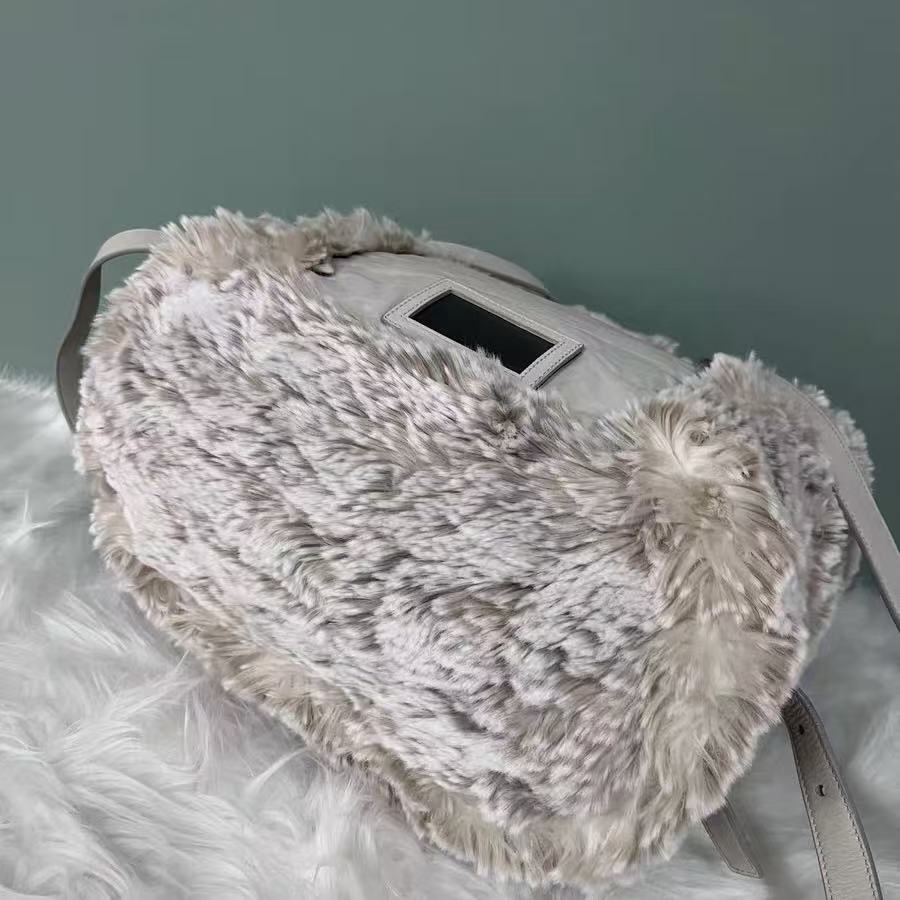 Prada 10s Fur Backpack