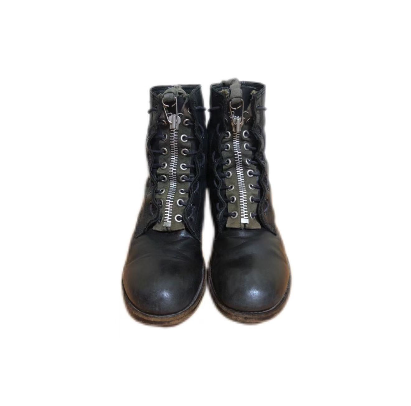 Undercover 11ss studded military boots