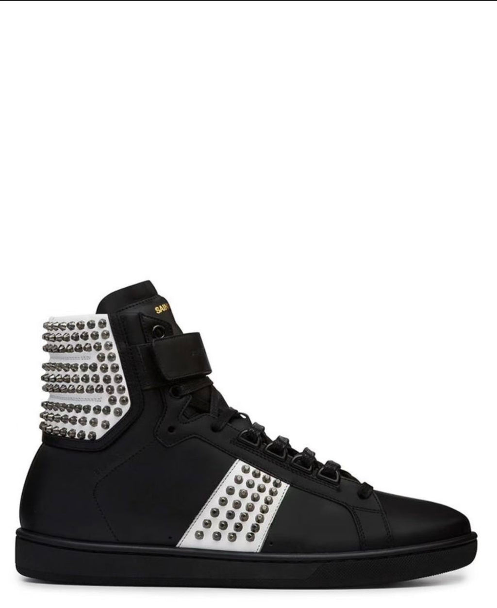 saint laurent 14aw high top sneakers