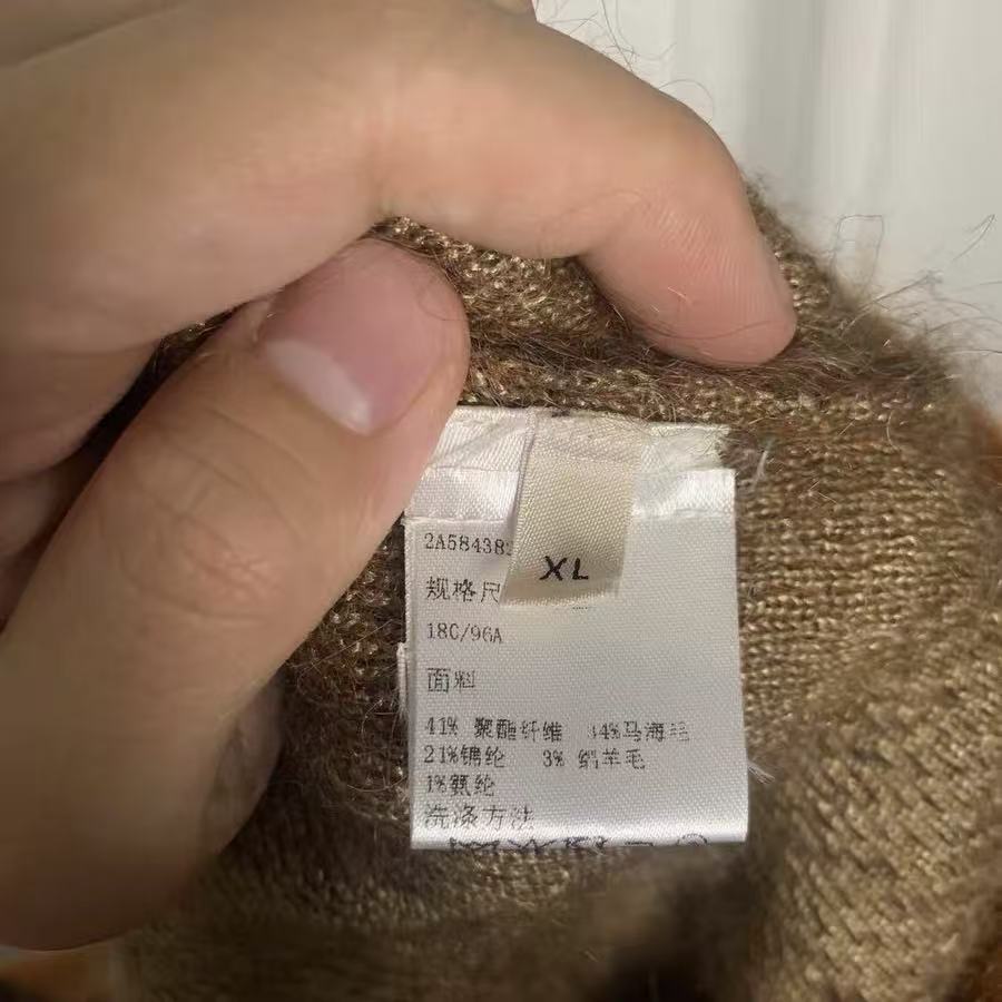 Celine 19FW Argyle Mohair Cardigan