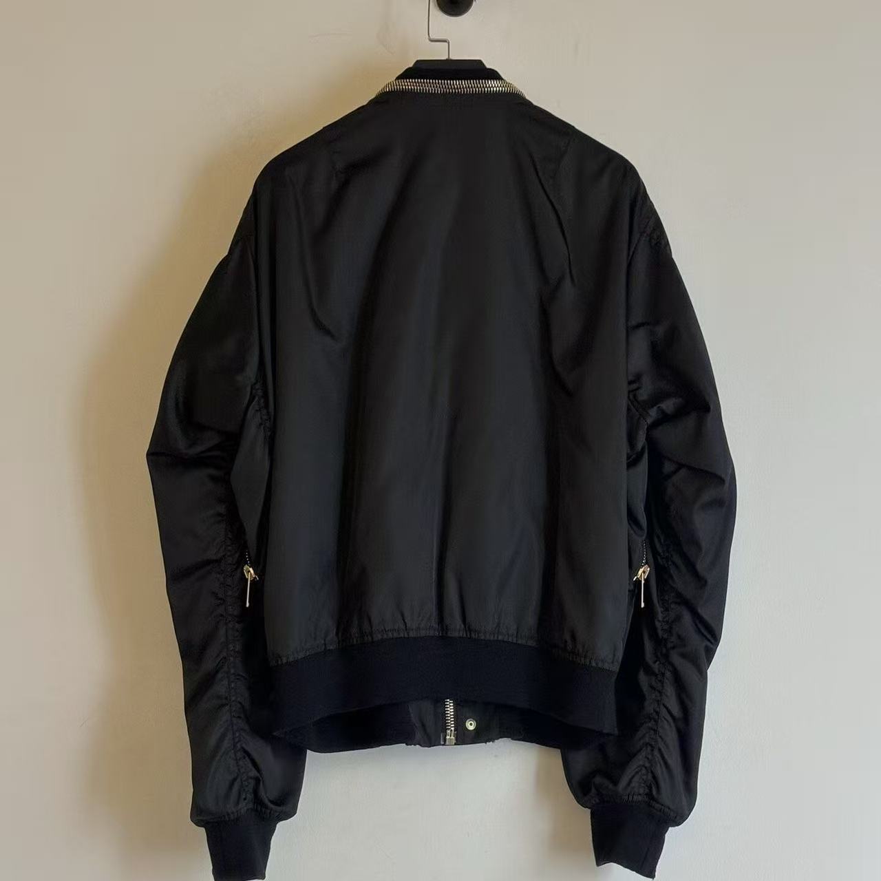 Alexander McQueen 14FW Multi‑Zip Bomber Jacket
