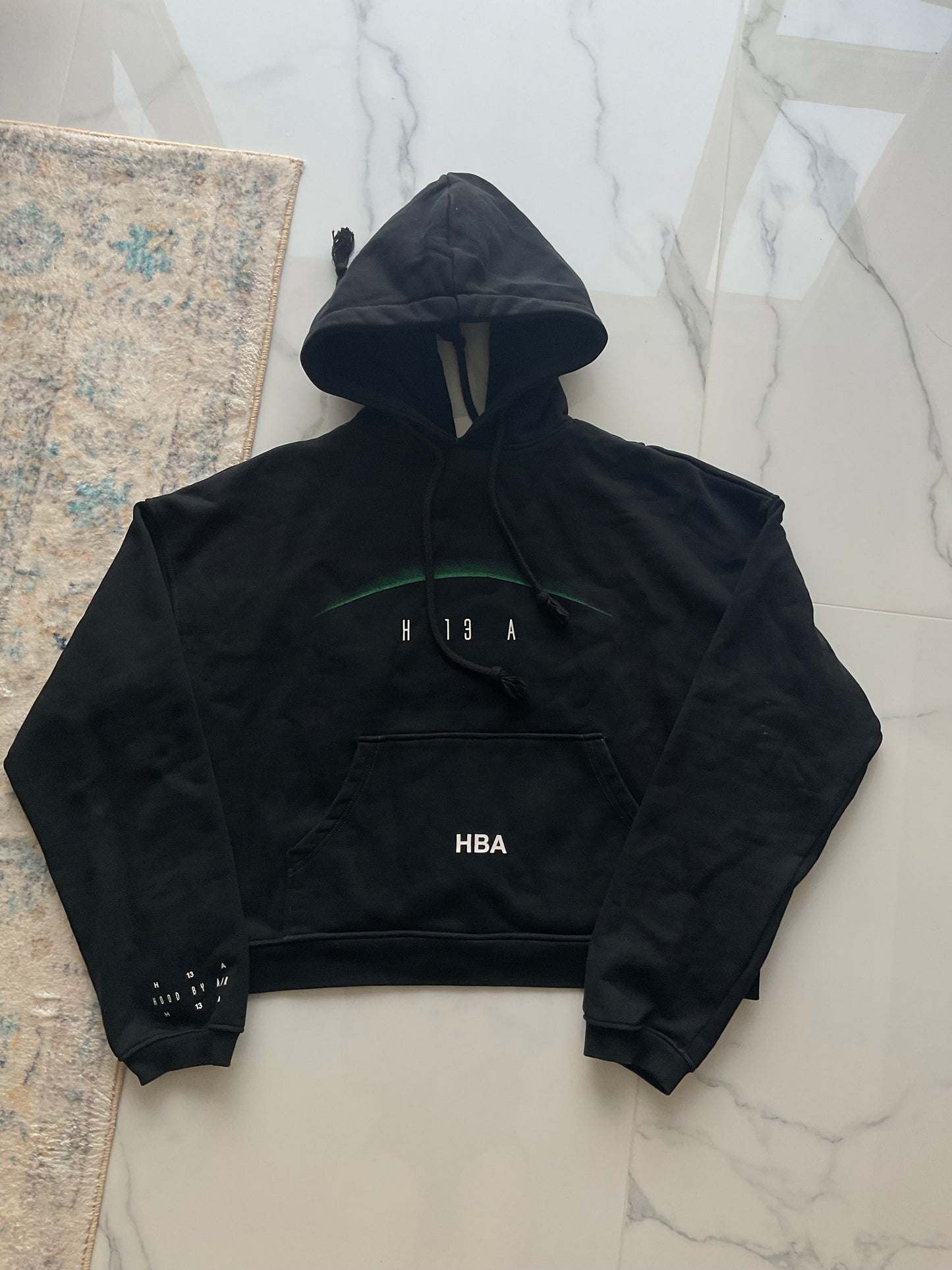 Hood by air two way hoodie