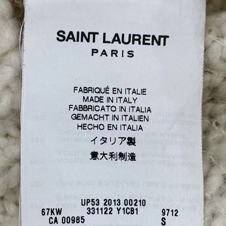 Saint Laurent 13FW Runway Sequin Sweater