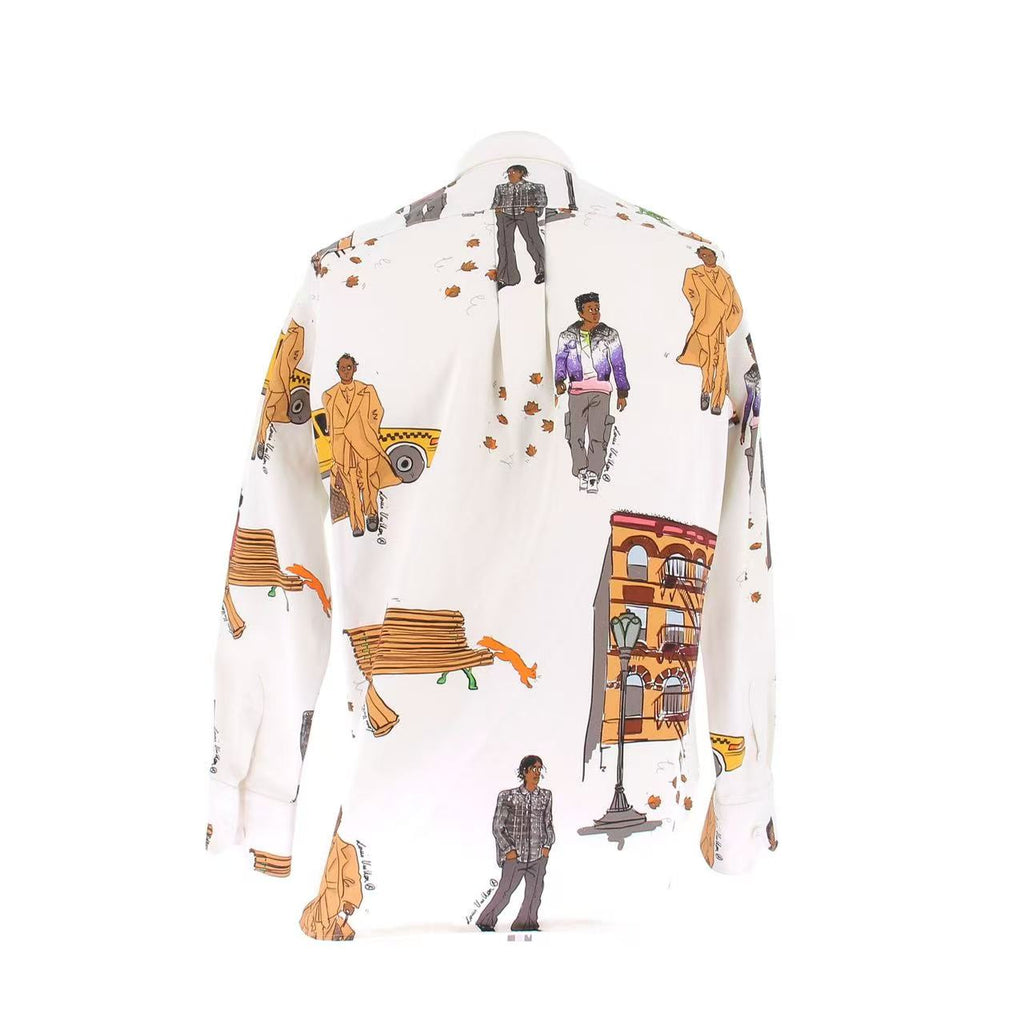 Louis Vuitton 19AW New Walkers Print Shirt