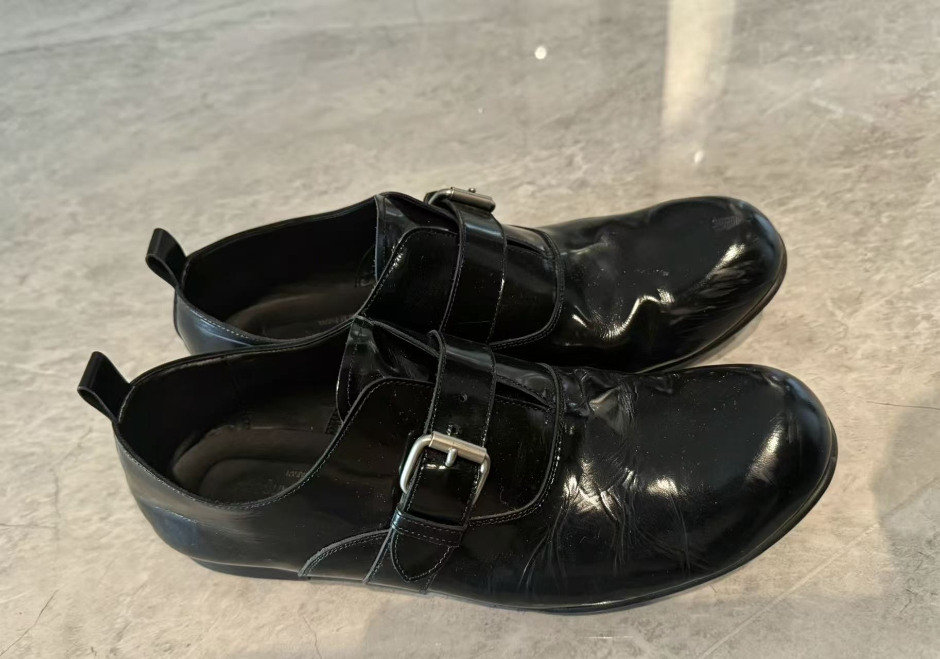 Comme Des Garcons Single Monk Strap Shoes