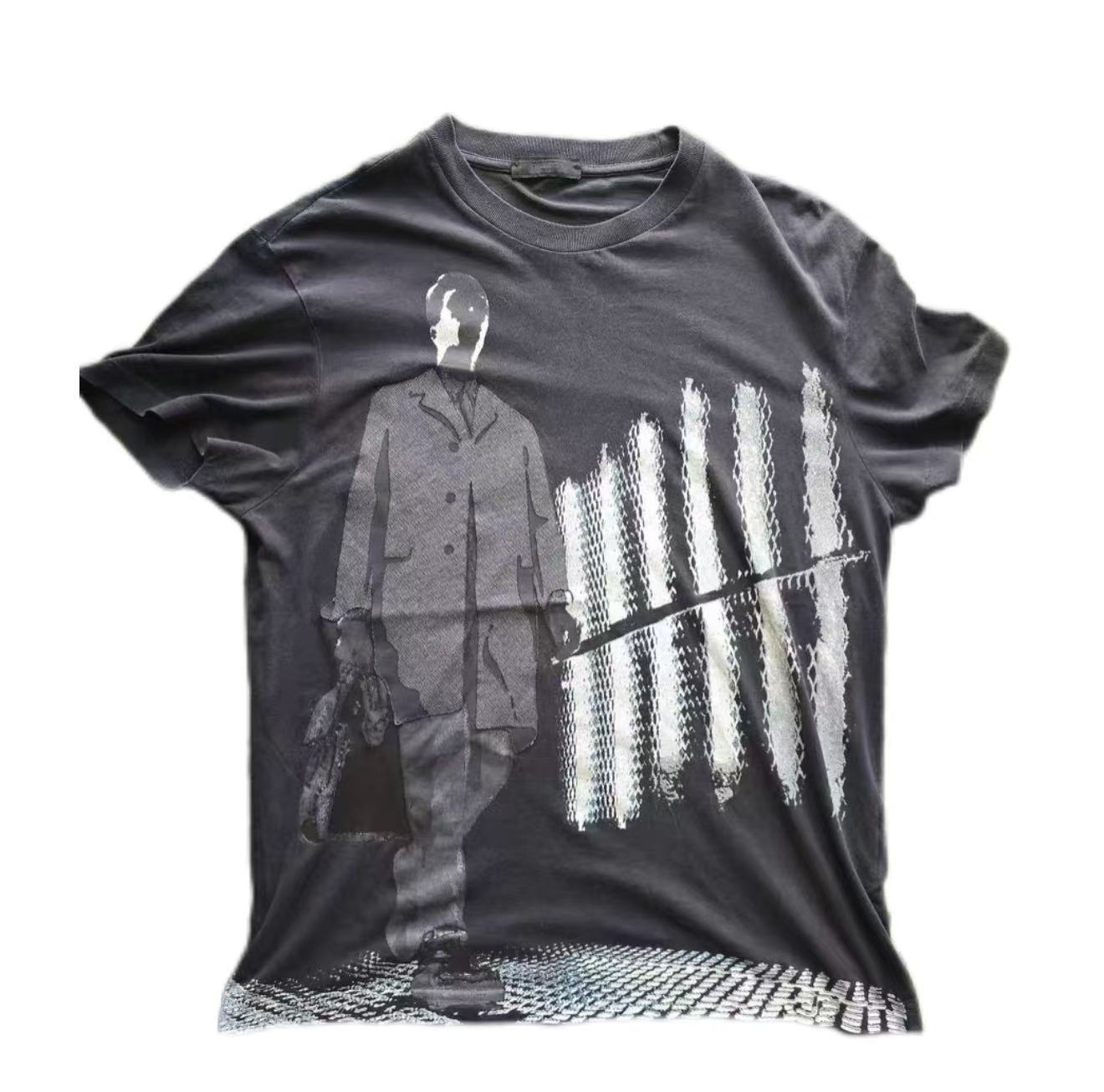 Prada 10SS Print Crew Neck Tee