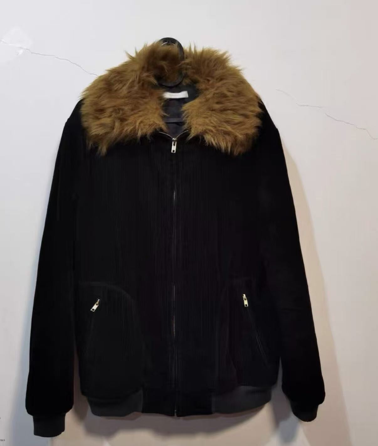 Number Nine 02FW Rabbit Fur Cord Jacket