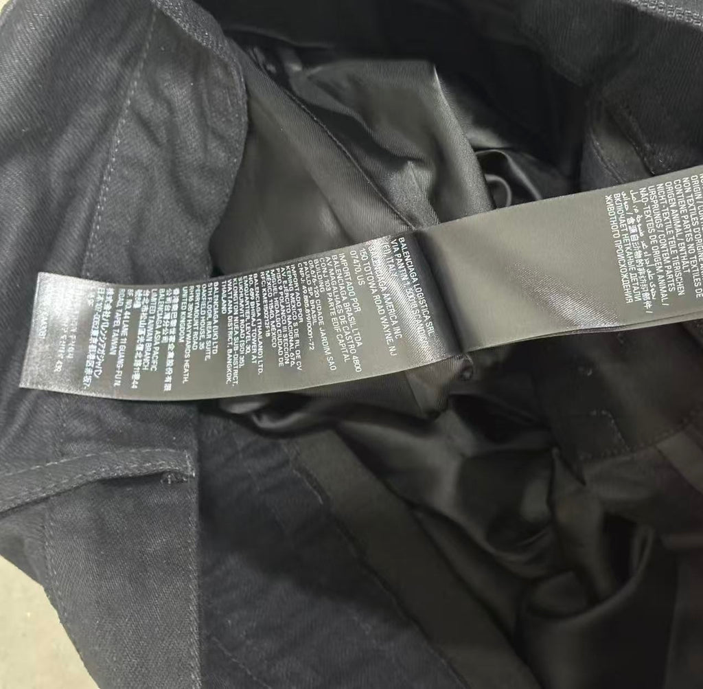 Balenciaga 24AW Layered Tailored Pants