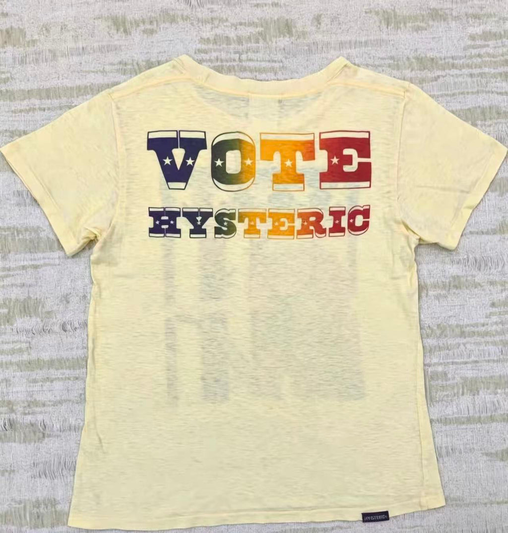 Hysteric Glamour American Flag Girl Tee
