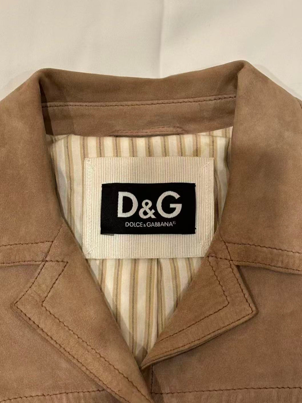 Dolce&Gabbana D&G Suede Jacket